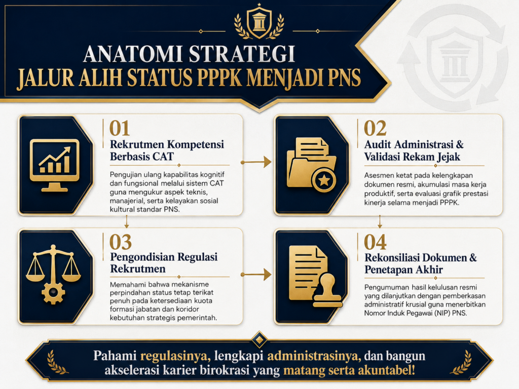2. Jalur dan Tahapan PPPK Menjadi PNS