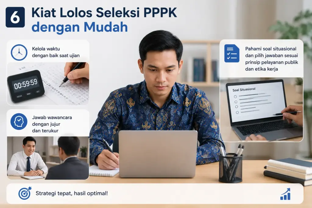 6. Kiat Lolos Seleksi PPPK dengan Mudah