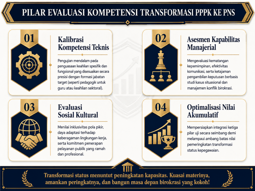 3. Fokus Materi Tes untuk Transformasi PPPK ke PNS