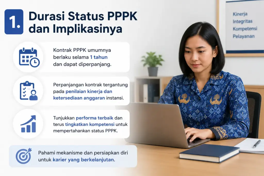 1. Durasi Status PPPK dan Implikasinya