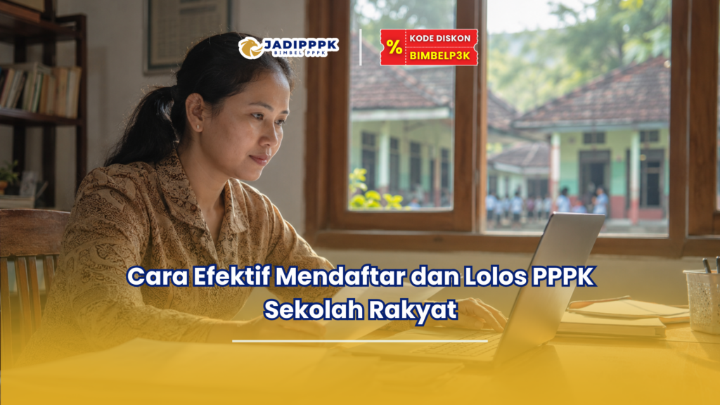 Cara Efektif Mendaftar dan Lolos PPPK Sekolah Rakyat