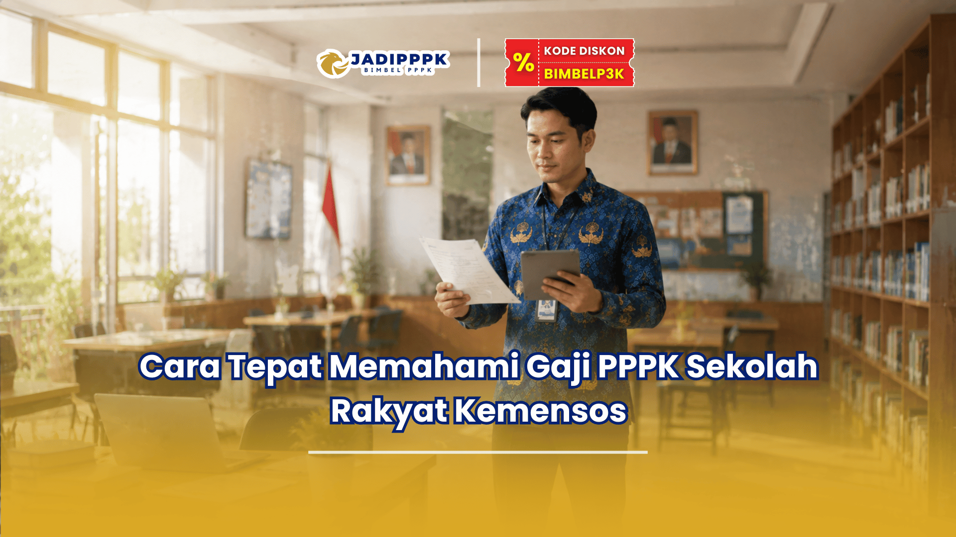 gaji pppk sekolah rakyat kemensos