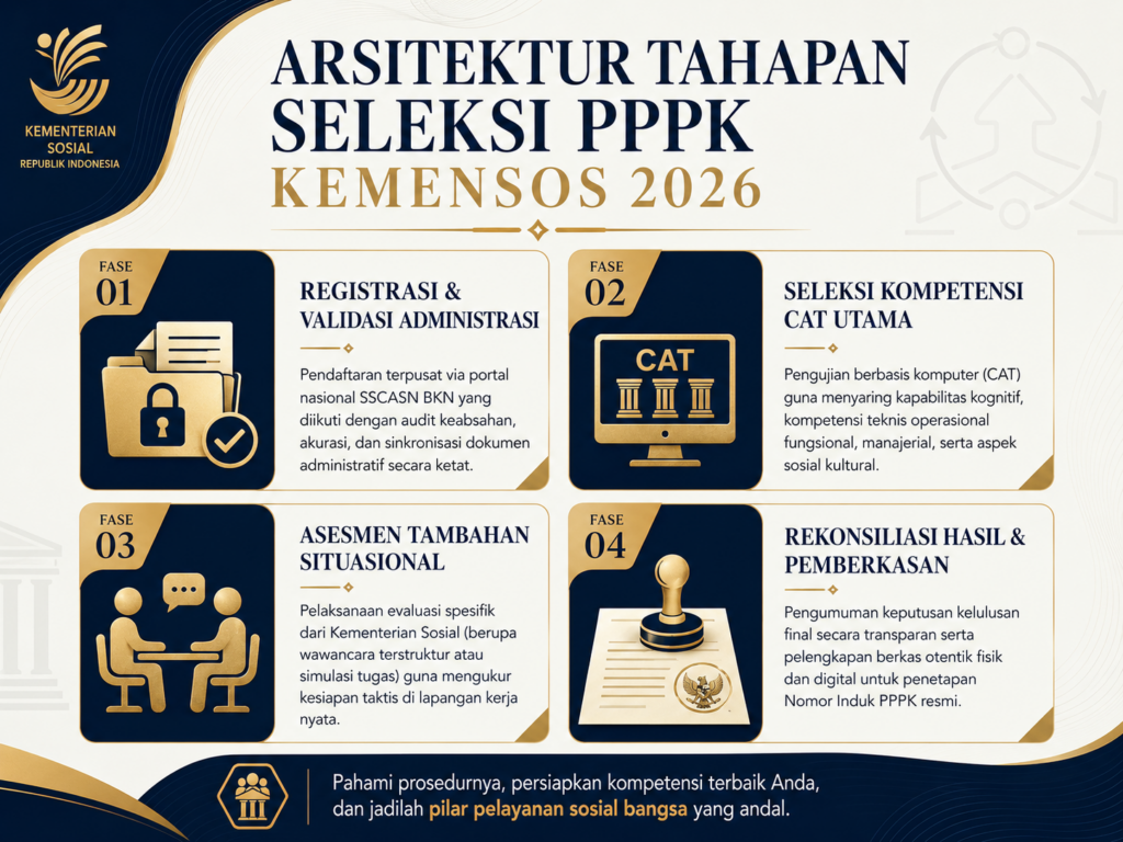 2. Beragam Tahapan Seleksi PPPK di Kemensos