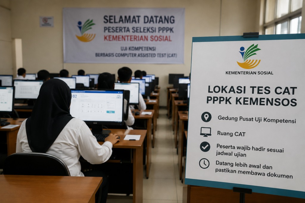 1. Mengenal Lokasi Tes CAT PPPK Kemensos Lebih Dekat