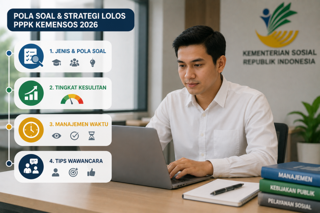 4. Menguak Pola Soal dan Strategi Lolos Sistem Kelulusan PPPK Kemensos 2026