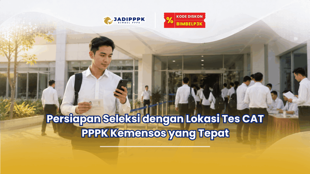lokasi tes cat pppk kemensos
