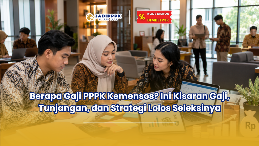 Berapa Gaji PPPK Kemensos? Ini Kisaran Gaji, Tunjangan, dan Strategi Lolos Seleksinya