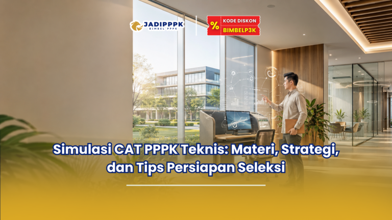 Simulasi CAT PPPK Teknis: Materi, Strategi, dan Tips Persiapan Seleksi