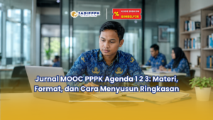 Jurnal MOOC PPPK Agenda 1 2 3 Materi, Format, dan Cara Menyusun Ringkasan
