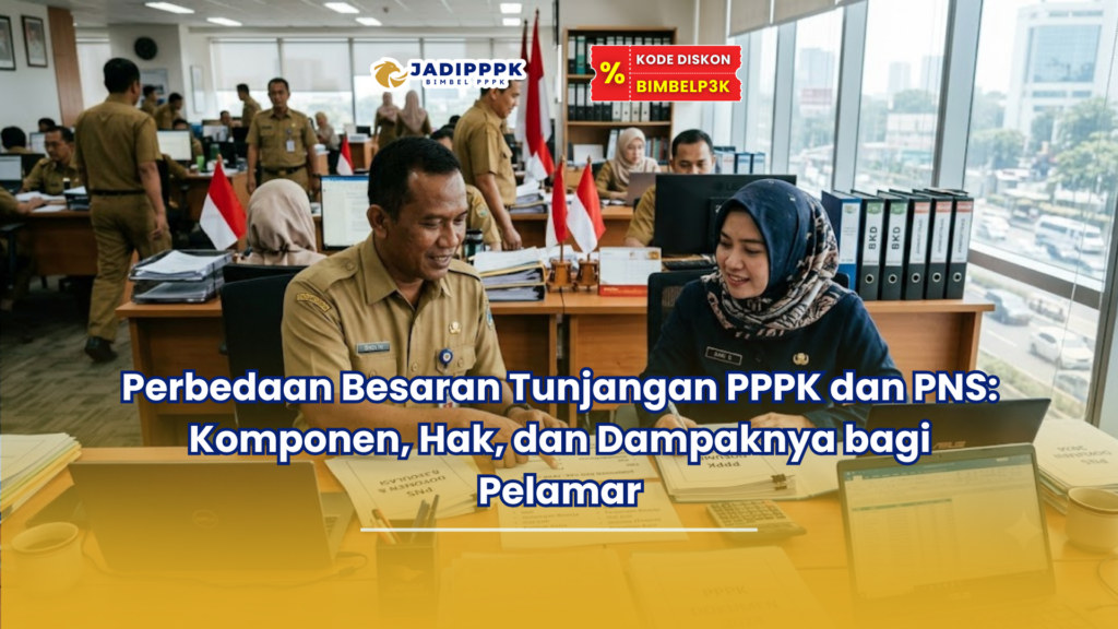 Perbedaan Besaran Tunjangan PPPK dan PNS: Komponen, Hak, dan Dampaknya bagi Pelamar