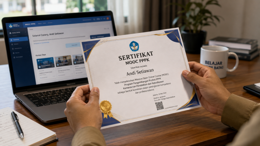 Sertifikat MOOC PPPK: Lebih dari Sekadar Bukti