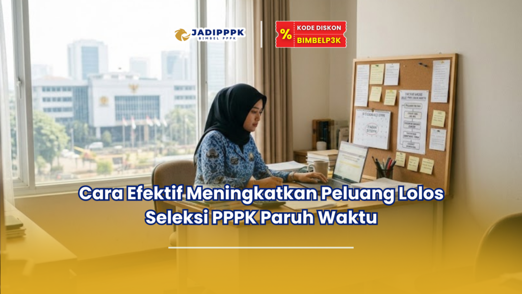 Cara Efektif Meningkatkan Peluang Lolos Seleksi PPPK Paruh Waktu