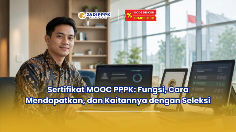 Sertifikat MOOC PPPK Fungsi, Cara Mendapatkan, dan Kaitannya dengan Seleksi