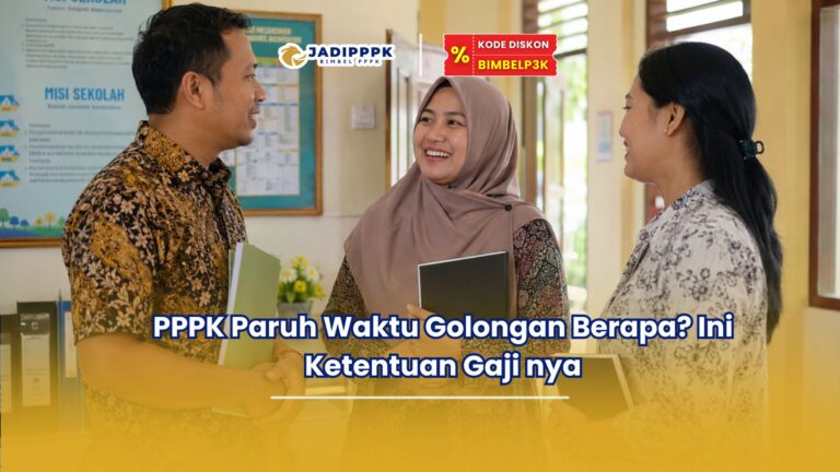 PPPK Paruh Waktu Golongan Berapa? Ini Ketentuan Gaji nya