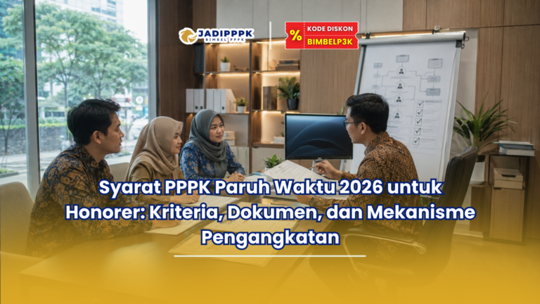 Syarat PPPK Paruh Waktu 2026 untuk Honorer Kriteria, Dokumen, dan Mekanisme Pengangkatan