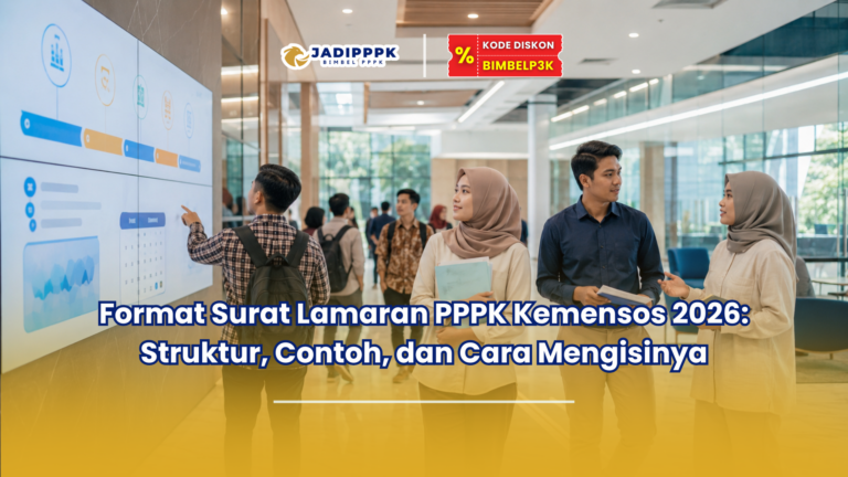 Format Surat Lamaran PPPK Kemensos 2026: Struktur, Contoh, dan Cara Mengisinya