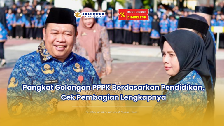 Apa Saja Pangkat Golongan PPPK