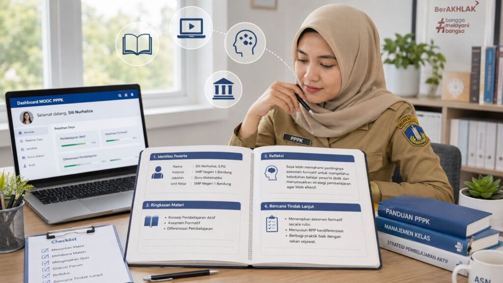 contoh jurnal mooc pppk 2026