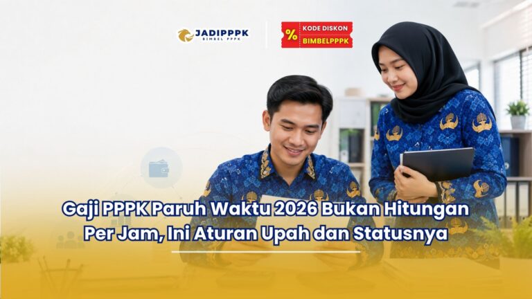 gaji pppk paruh waktu