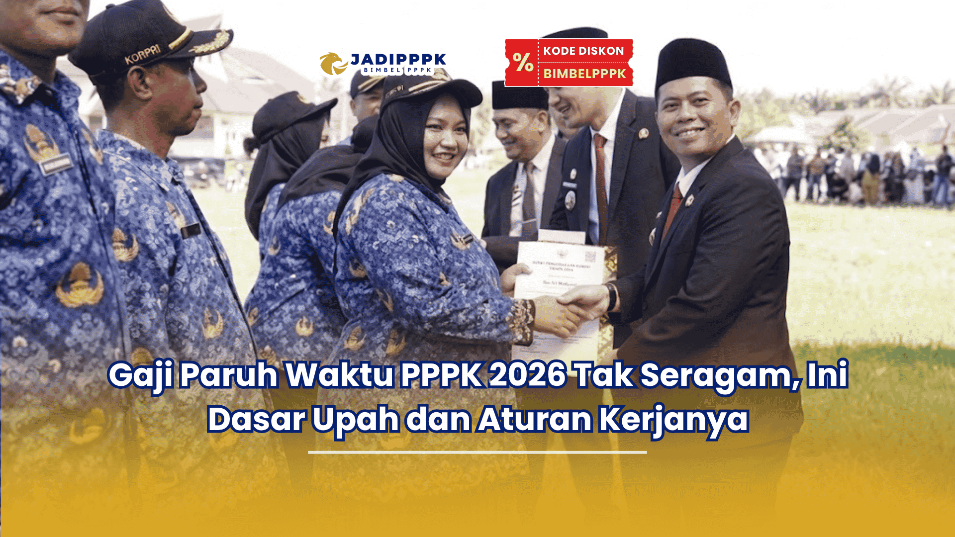 gaji paruh waktu pppk