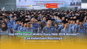gaji pppk paruh waktu
