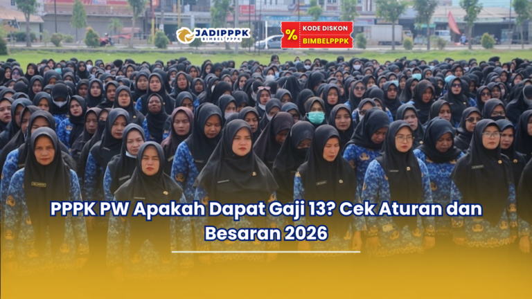 pppk pw apakah dapat gaji 13