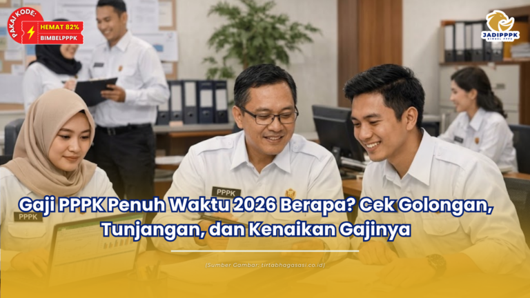 gaji pppk penuh waktu