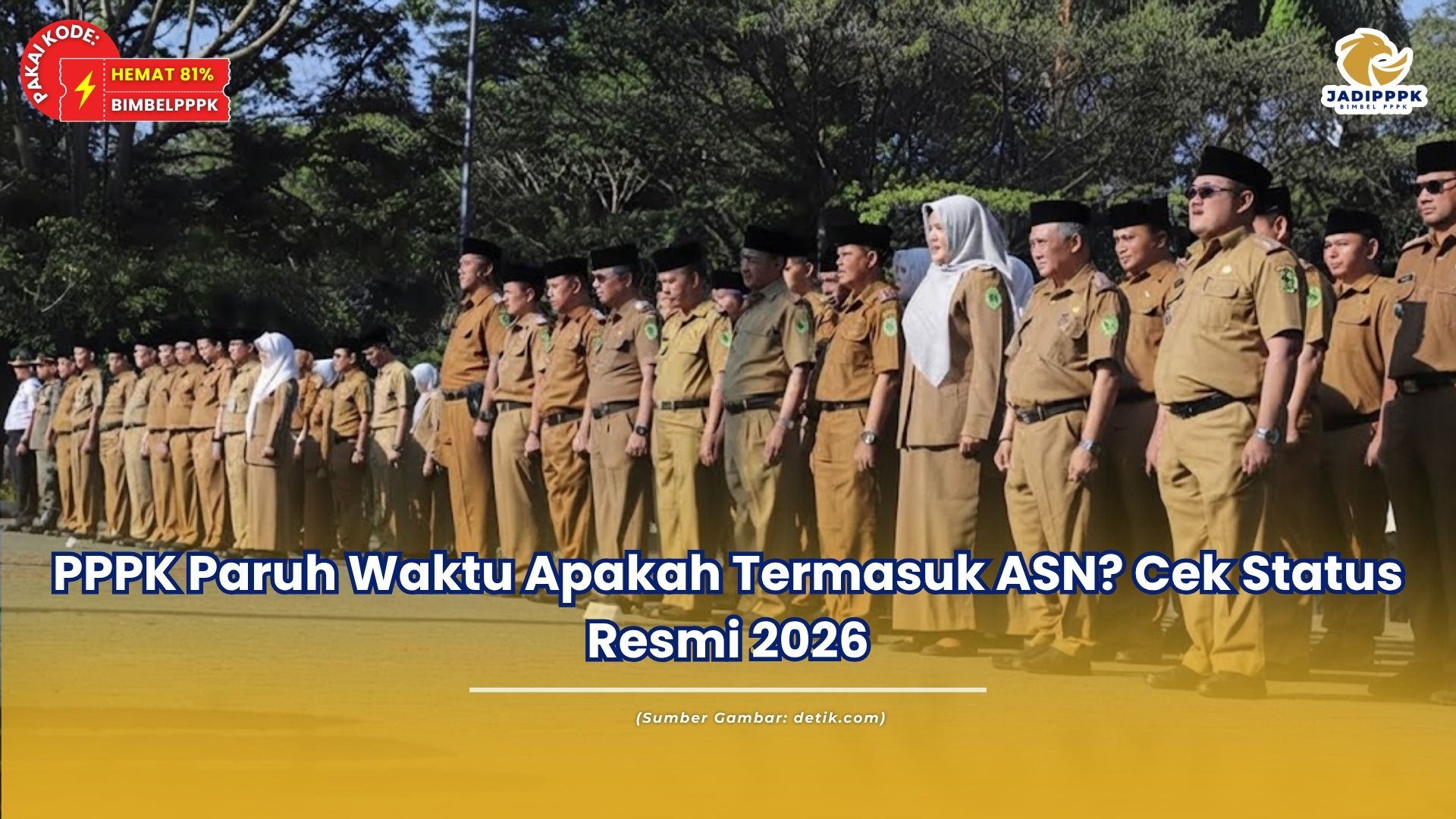 PPPK Paruh Waktu Apakah Termasuk ASN