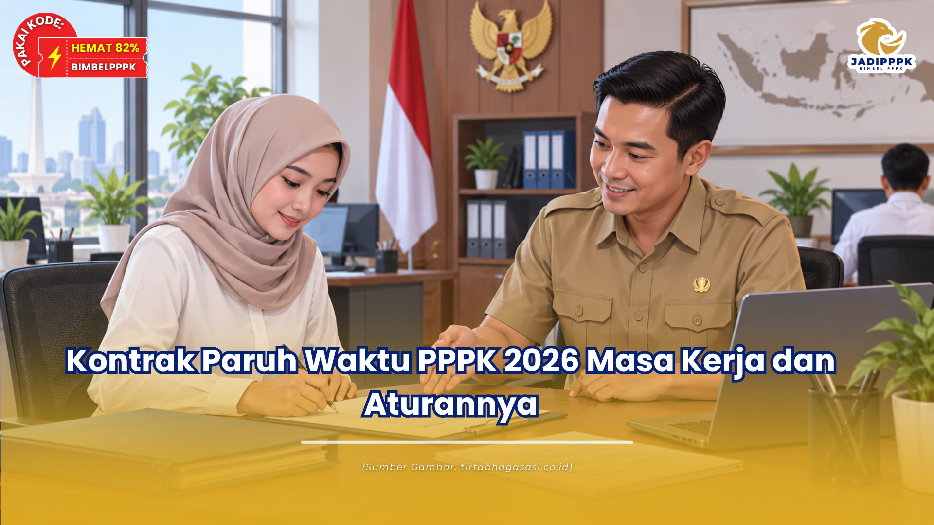 kontrak paruh waktu