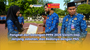 pangkat dan golongan pppk