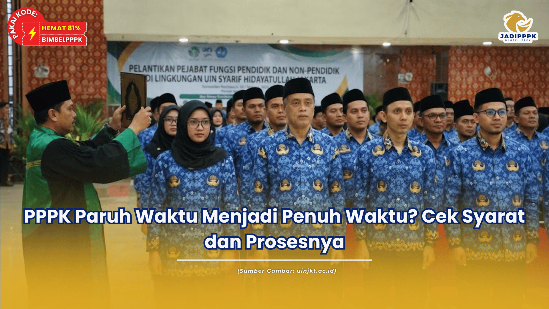 PPPK Paruh Waktu Menjadi Penuh Waktu