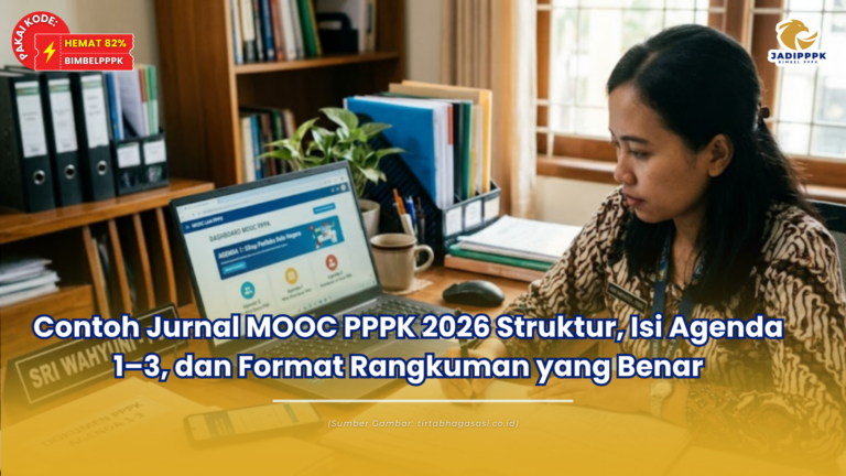 contoh jurnal mooc pppk