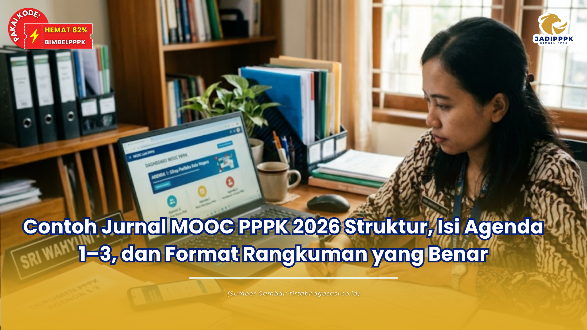 contoh jurnal mooc pppk