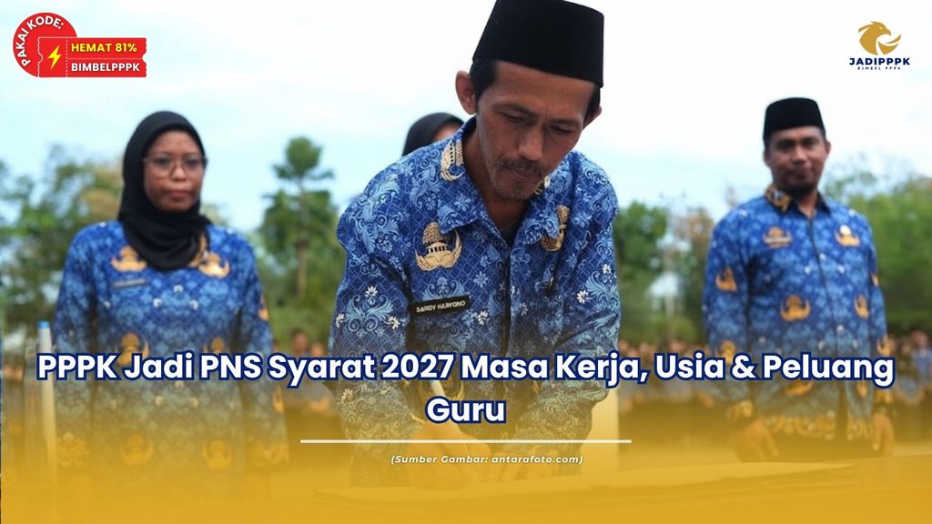 PPPK Jadi PNS Syarat