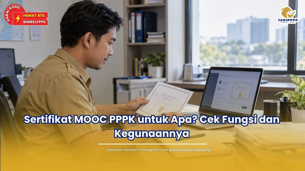 Sertifikat MOOC PPPK untuk Apa