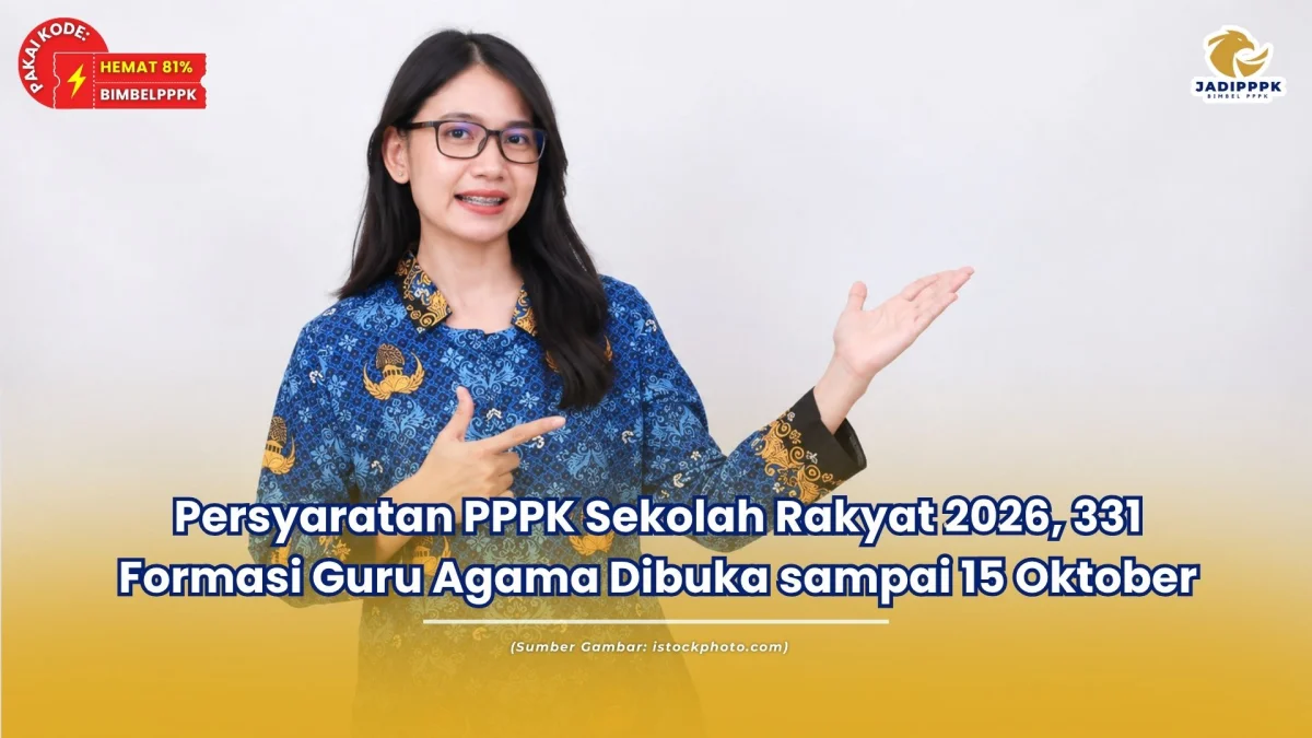 Persyaratan PPPK Sekolah Rakyat