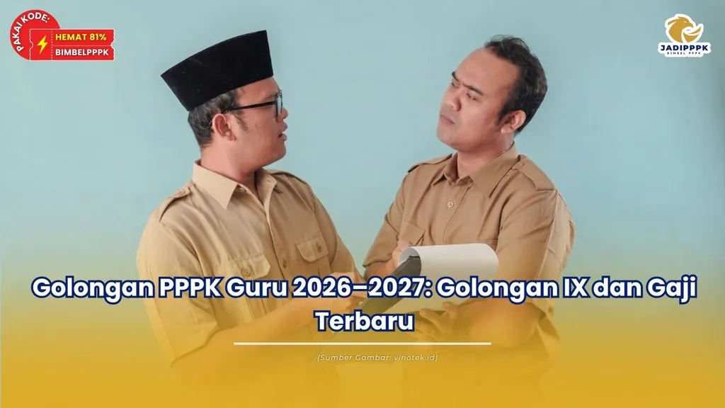 golongan PPPK guru