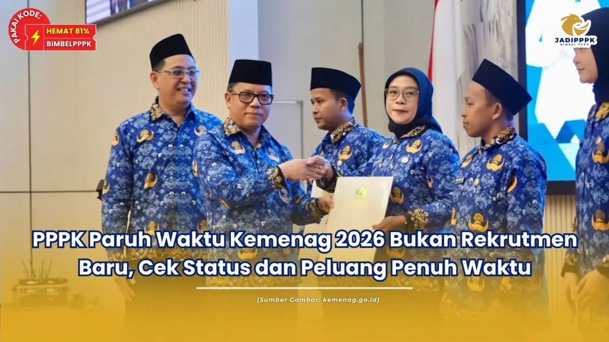 pppk paruh waktu kemenag