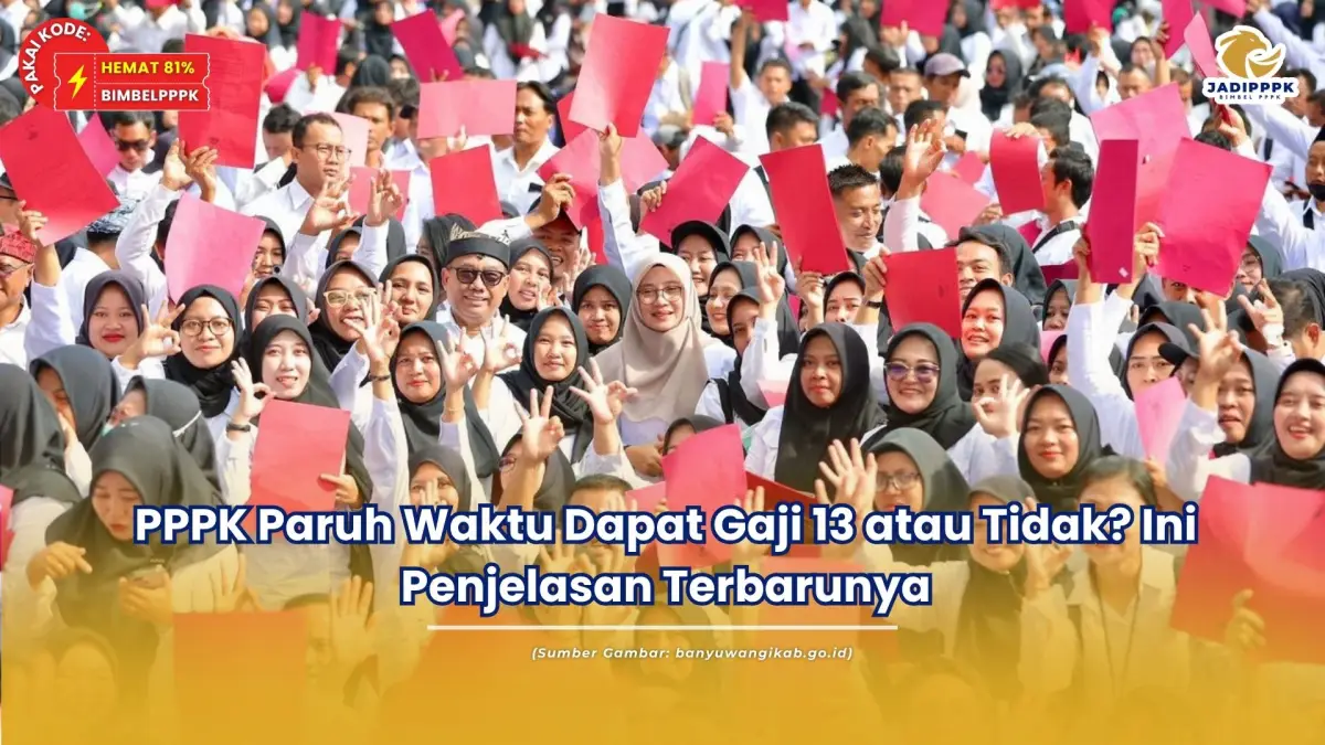 apakah pppk paruh waktu dapat gaji 13