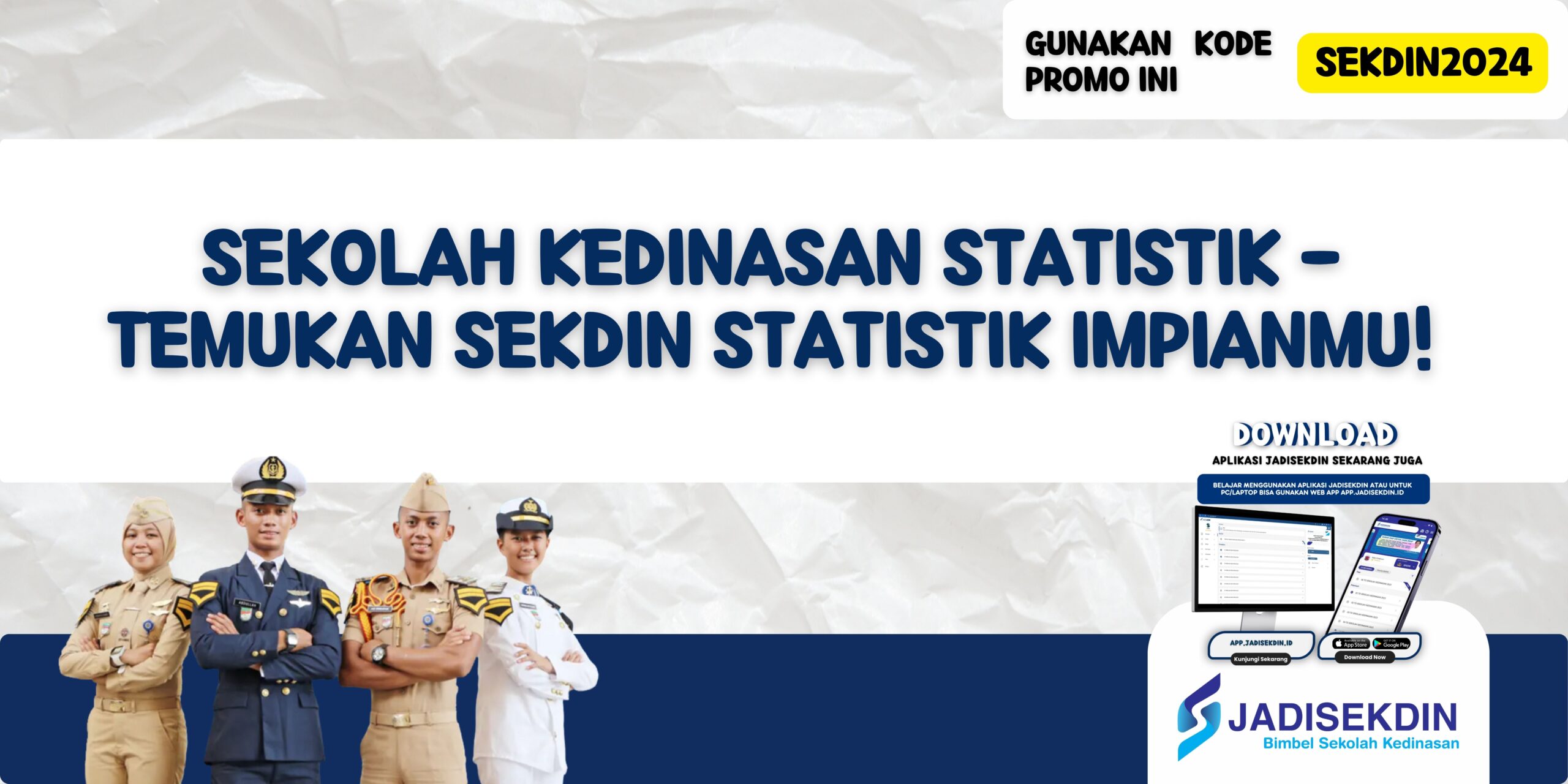 Sekolah Kedinasan Statistik - Temukan Sekdin Statistik Impianmu!