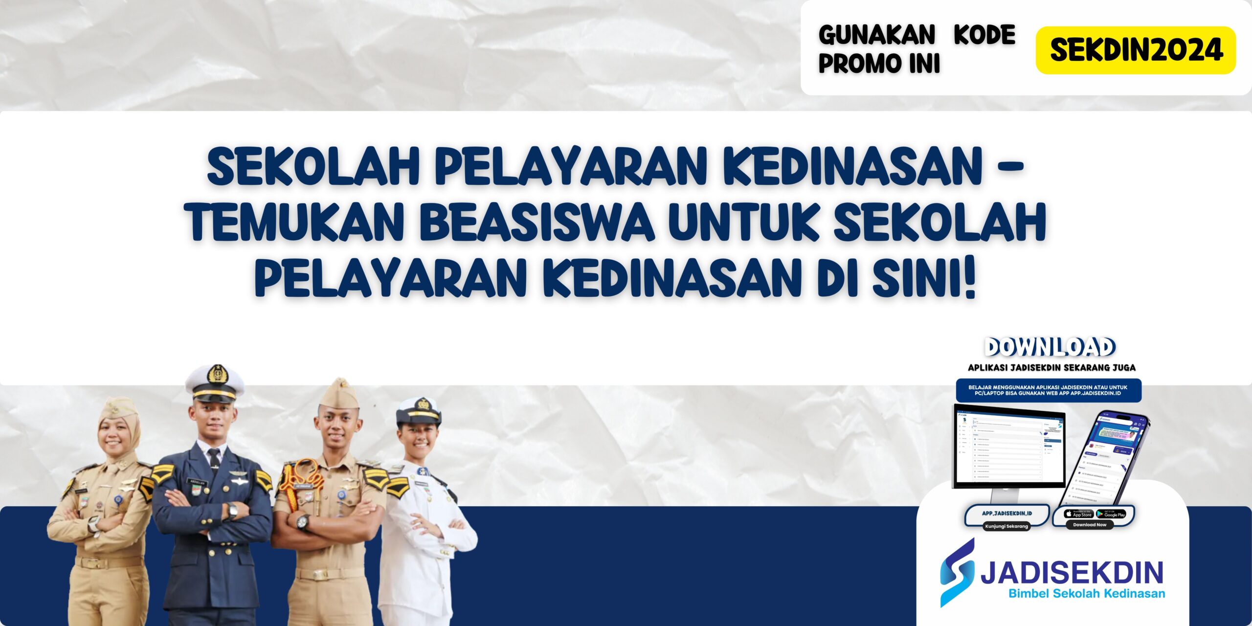 Sekolah Pelayaran Kedinasan - Temukan Beasiswa untuk Sekolah Pelayaran Kedinasan Di Sini!