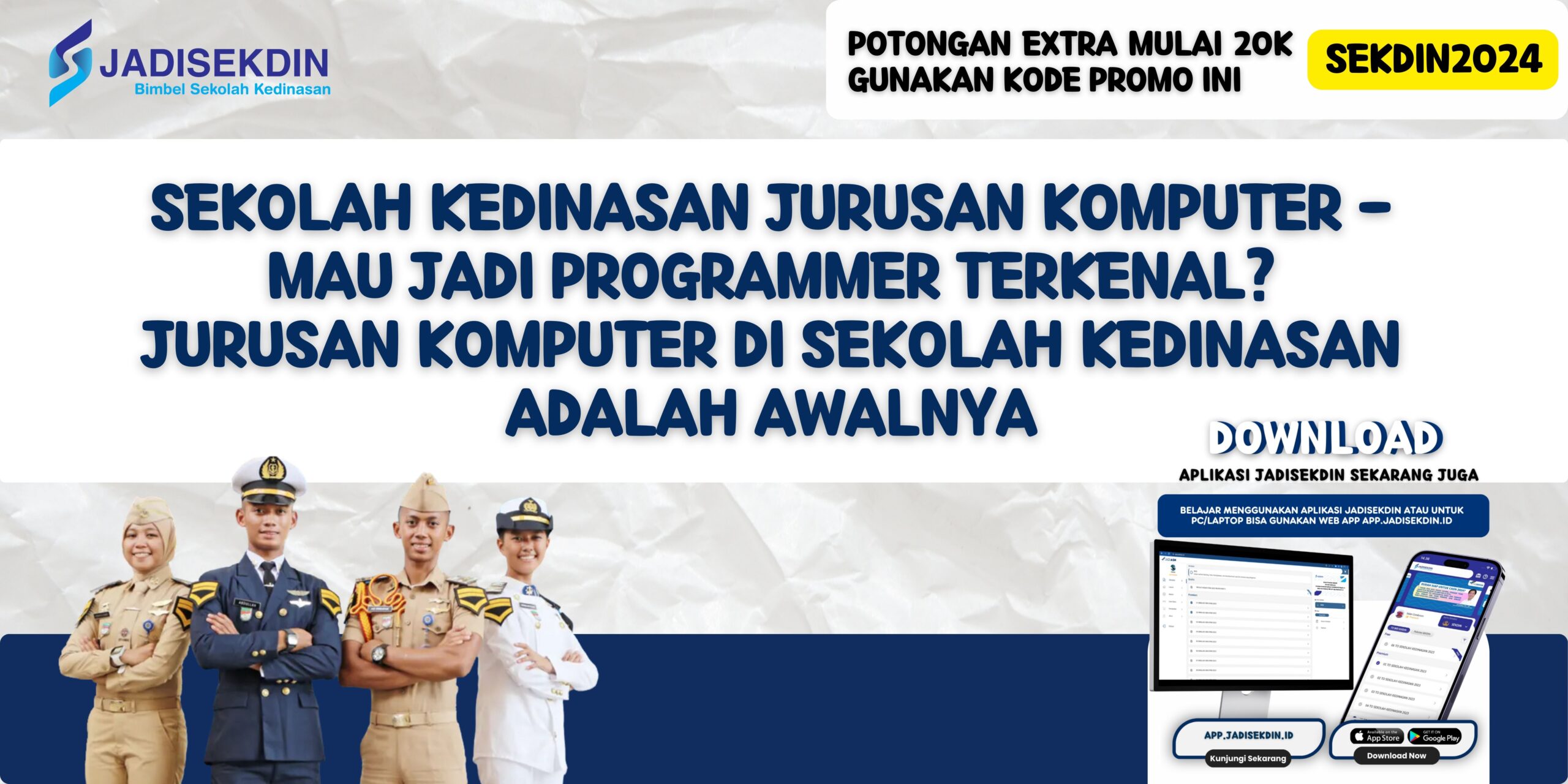 Sekolah Kedinasan Jurusan Komputer - Mau Jadi Programmer Terkenal? Jurusan Komputer di Sekolah Kedinasan adalah Awalnya