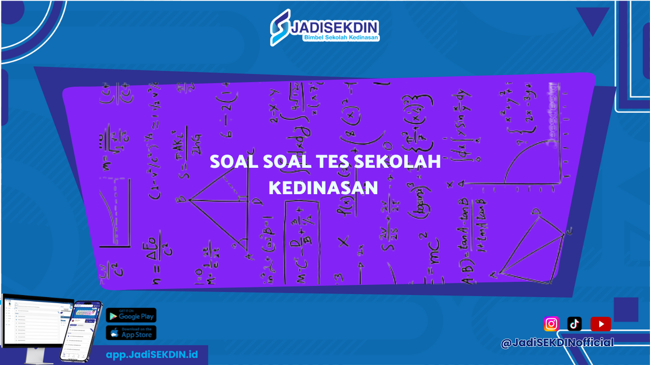 Soal Soal Tes Sekolah Kedinasan