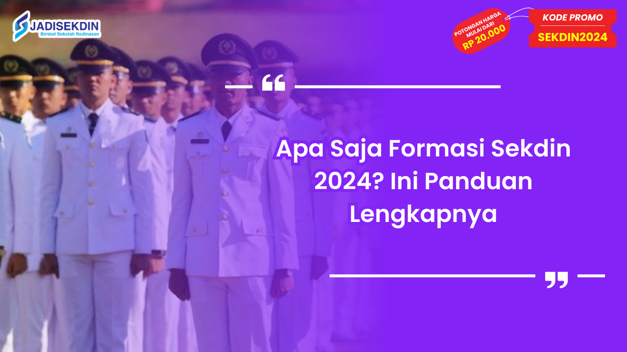 formasi sekdin 2024