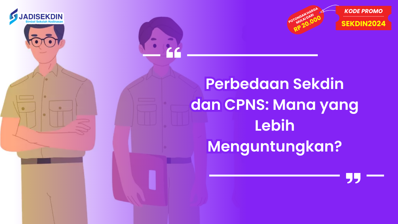 perbedaan sekdin dan cpns