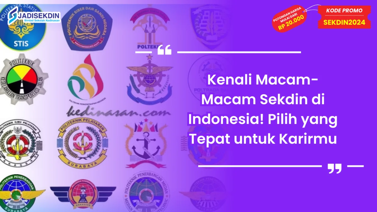 macam macam sekdin