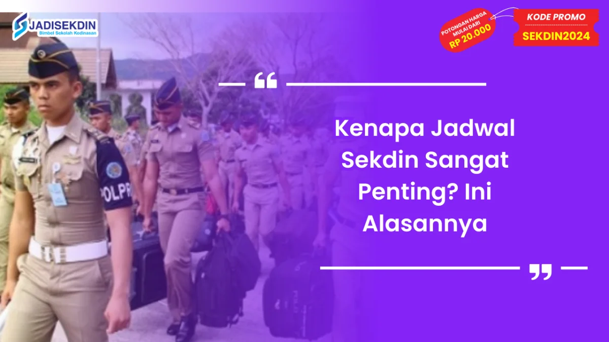 Jadwal Sekdin