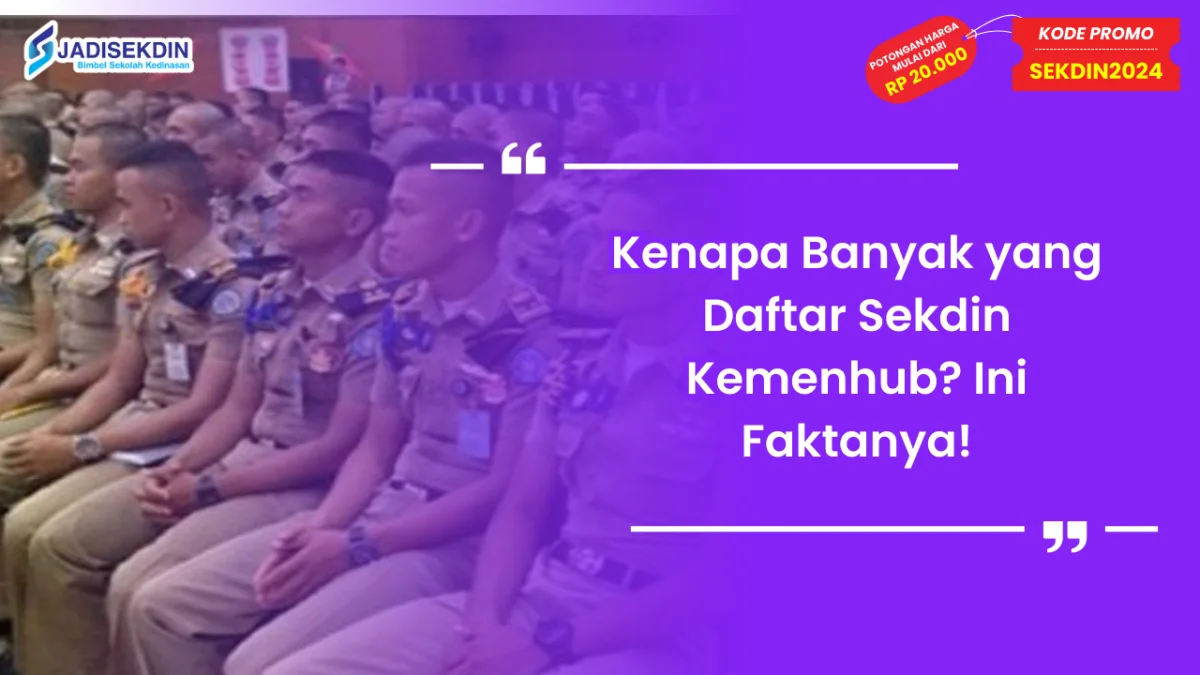 Daftar Sekdin Kemenhub