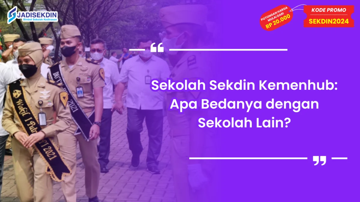 Sekolah Sekdin Kemenhub