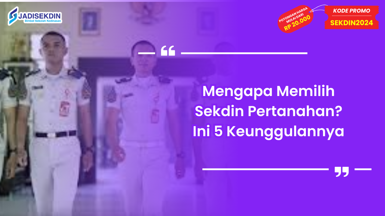 Sekdin Pertanahan